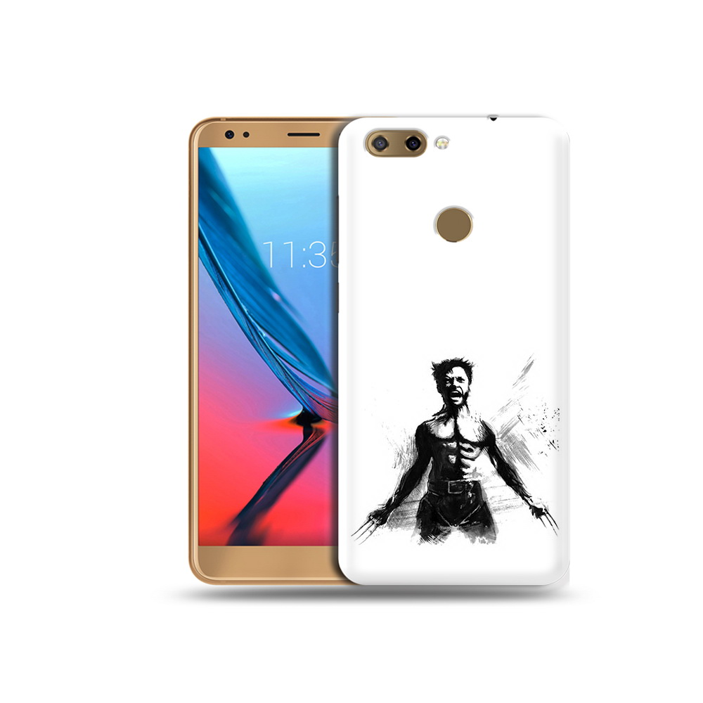

Чехол MyPads Tocco для ZTE Blade V9 росомаха (PT106427.464.587), Прозрачный, Tocco