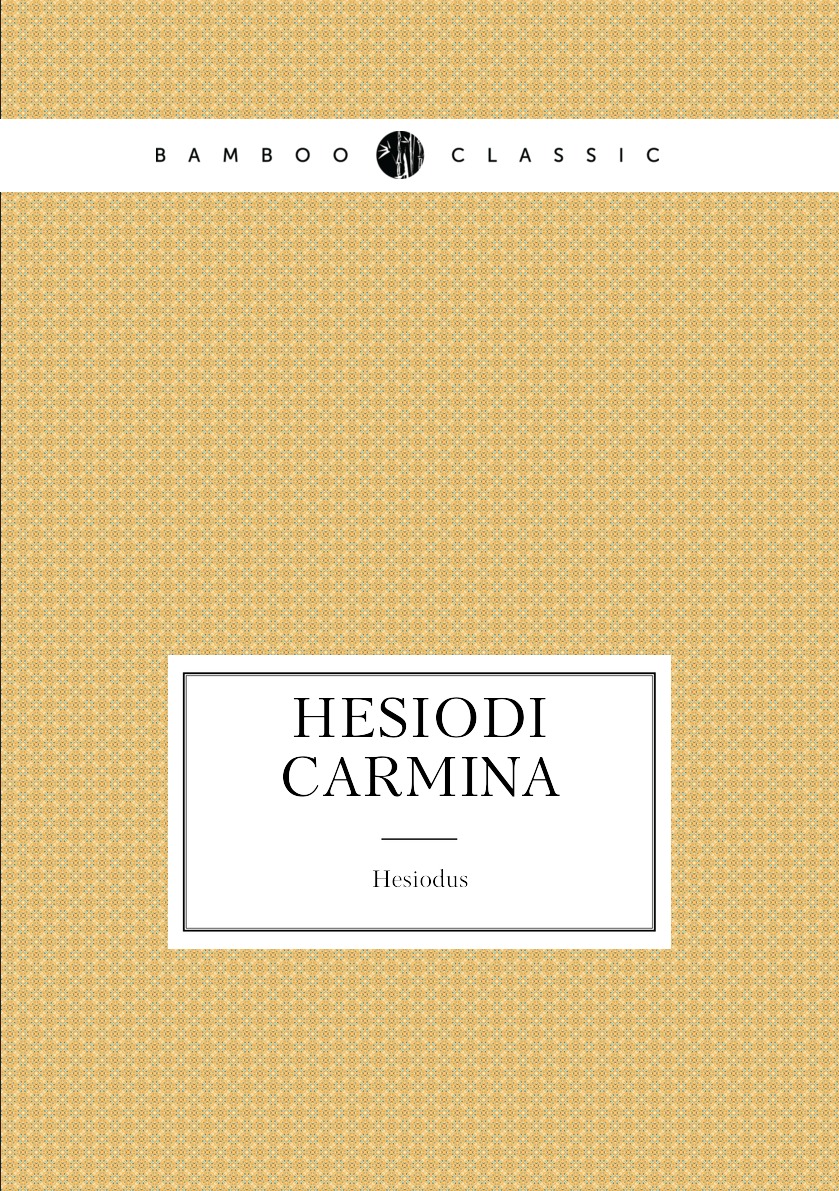 

Hesiodi carmina