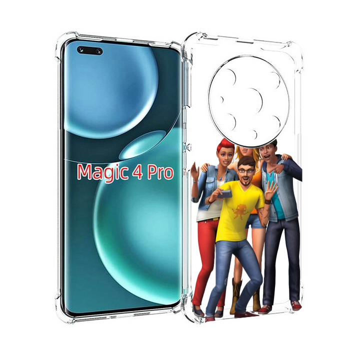 

Чехол MyPads sims для Honor Magic4 Pro, Прозрачный, Tocco