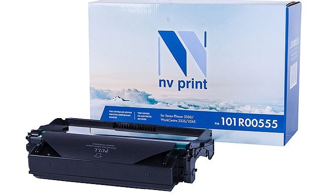 фото Картридж для лазерного принтера nv print 101r00555 drum unit черный