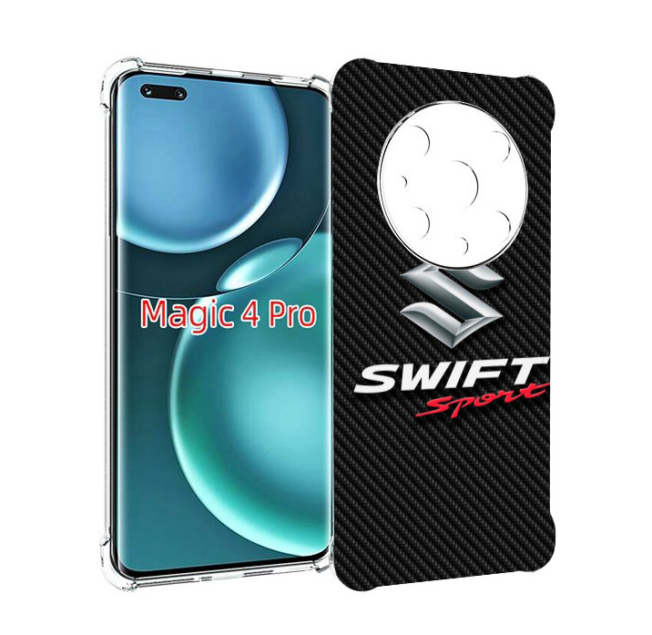 

Чехол MyPads suzuki 1 мужской для Honor Magic4 Pro, Прозрачный, Tocco