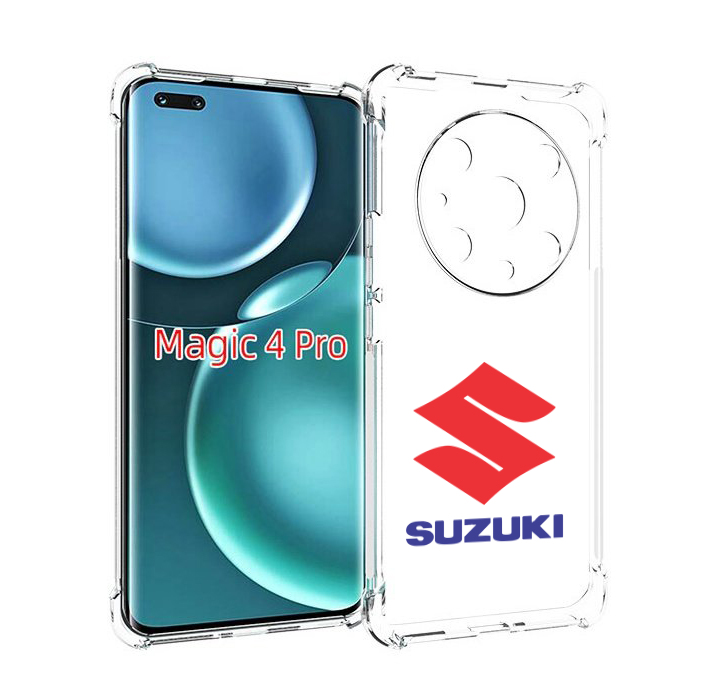 

Чехол MyPads suzuki-3 мужской для Honor Magic4 Pro, Прозрачный, Tocco