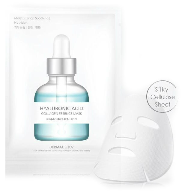 

Коллагеновая маска для лица Dermal Shop с гиалуроновой кислотой 25 гр