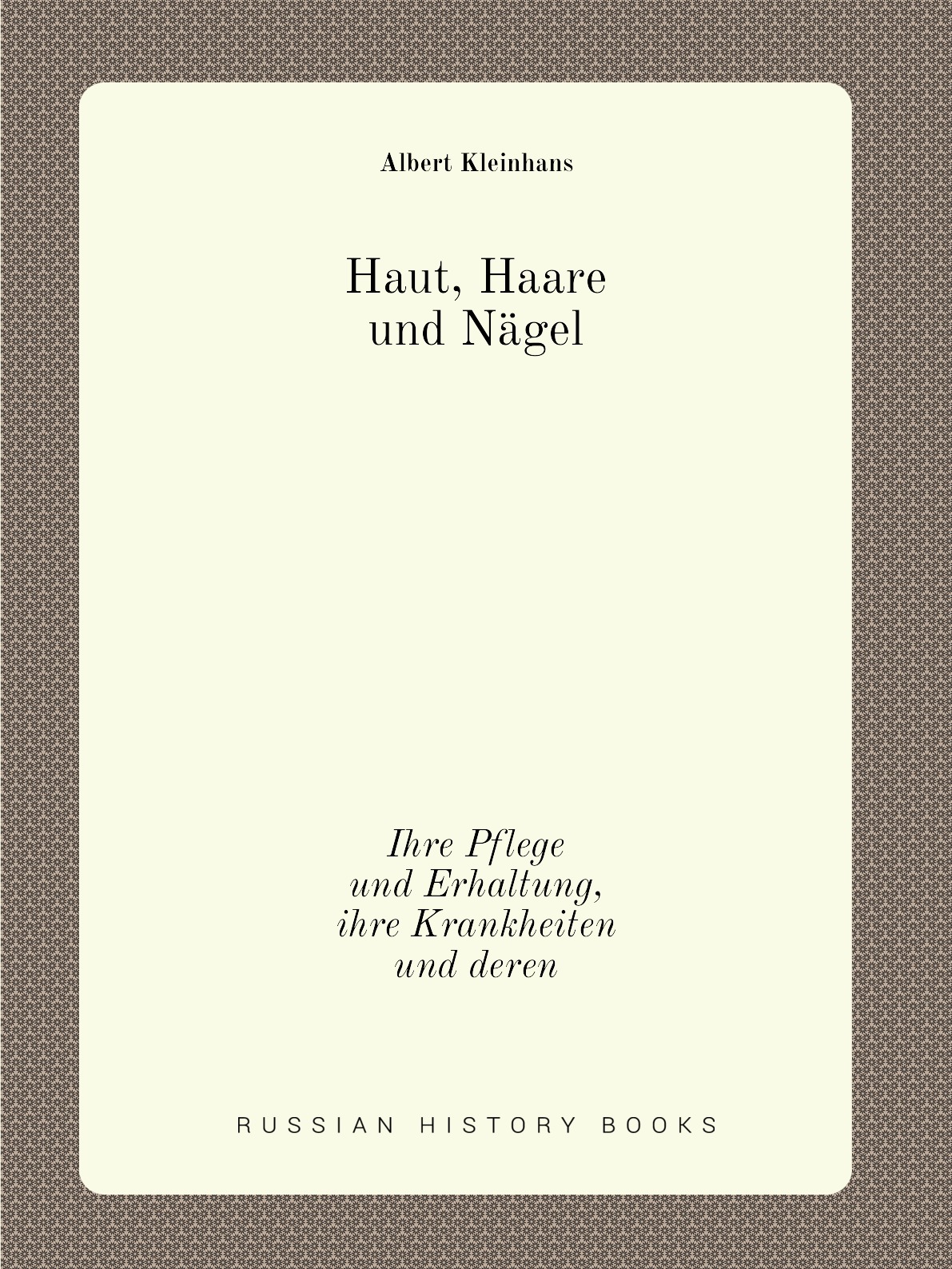 

Haut, Haare und Nagel