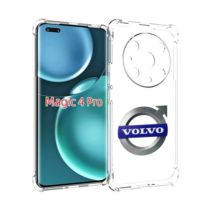 

Чехол MyPads volvo мужской для Honor Magic4 Pro, Прозрачный, Tocco