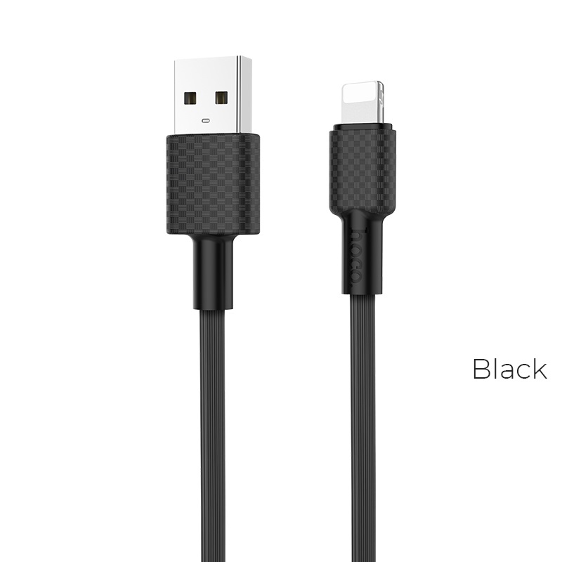 

Кабель USB HOCO X29 Superior, USB - Lightning, 2.0А, 1м, черный