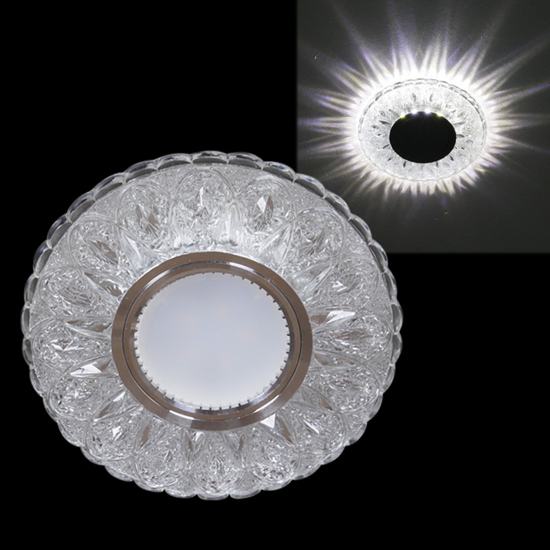 

Встраиваемый светильник Reluce 51618-9.0-001MN MR16+LED3W DL 4000K WH