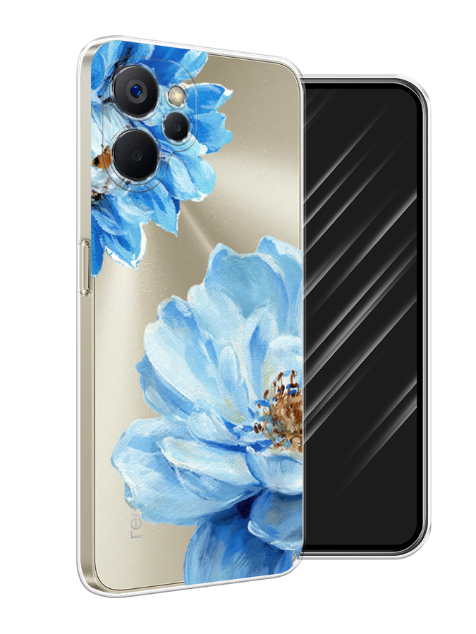 

Чехол Awog на Realme 9i 5G/10T 5G "Голубые клематисы", Голубой, 2513950-8