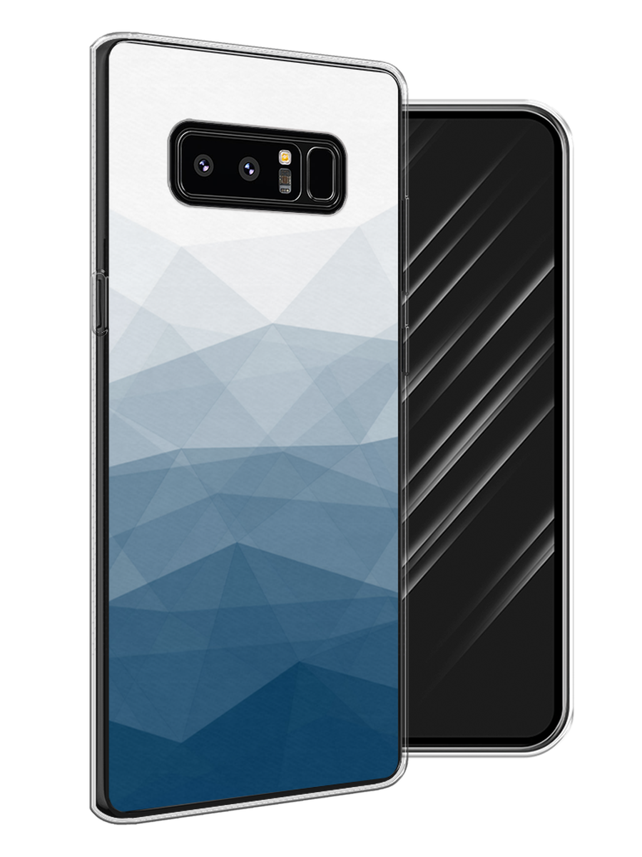

Чехол Awog на Samsung Galaxy Note 8 "Абстракция небо", Синий;голубой;белый, 25250-3