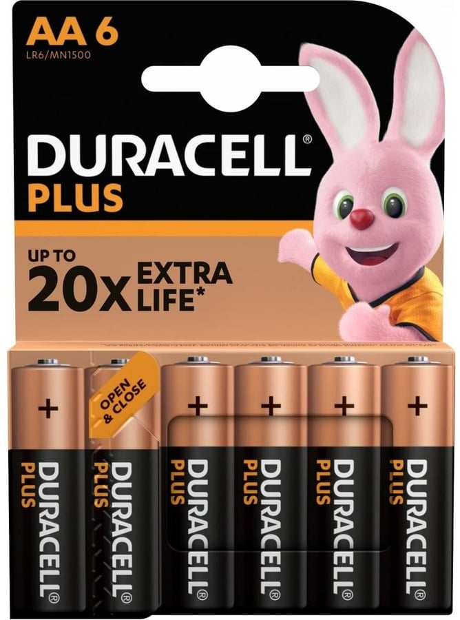 

Duracell PLUS AA (6шт)