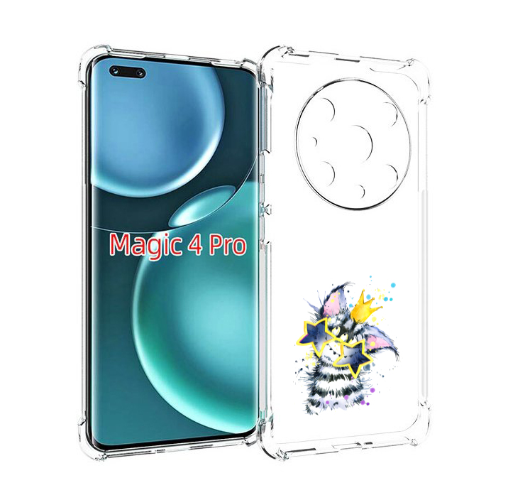 

Чехол MyPads Мартовский Нуся для Honor Magic4 Pro, Прозрачный, Tocco