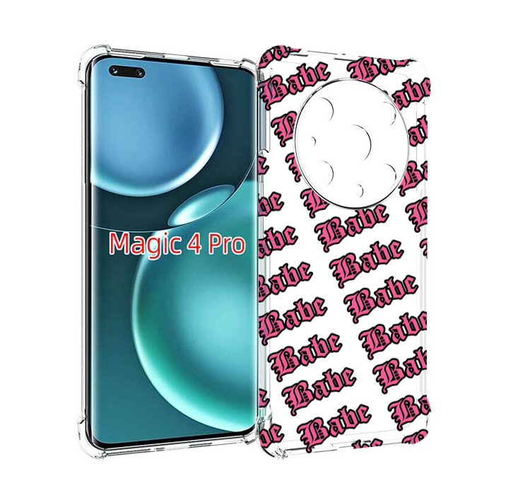 

Чехол MyPads Бабе для Honor Magic4 Pro, Прозрачный, Tocco
