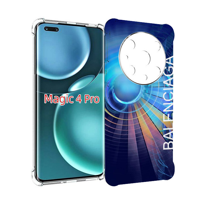 

Чехол MyPads Баленсиага-абстракция для Honor Magic4 Pro, Прозрачный, Tocco