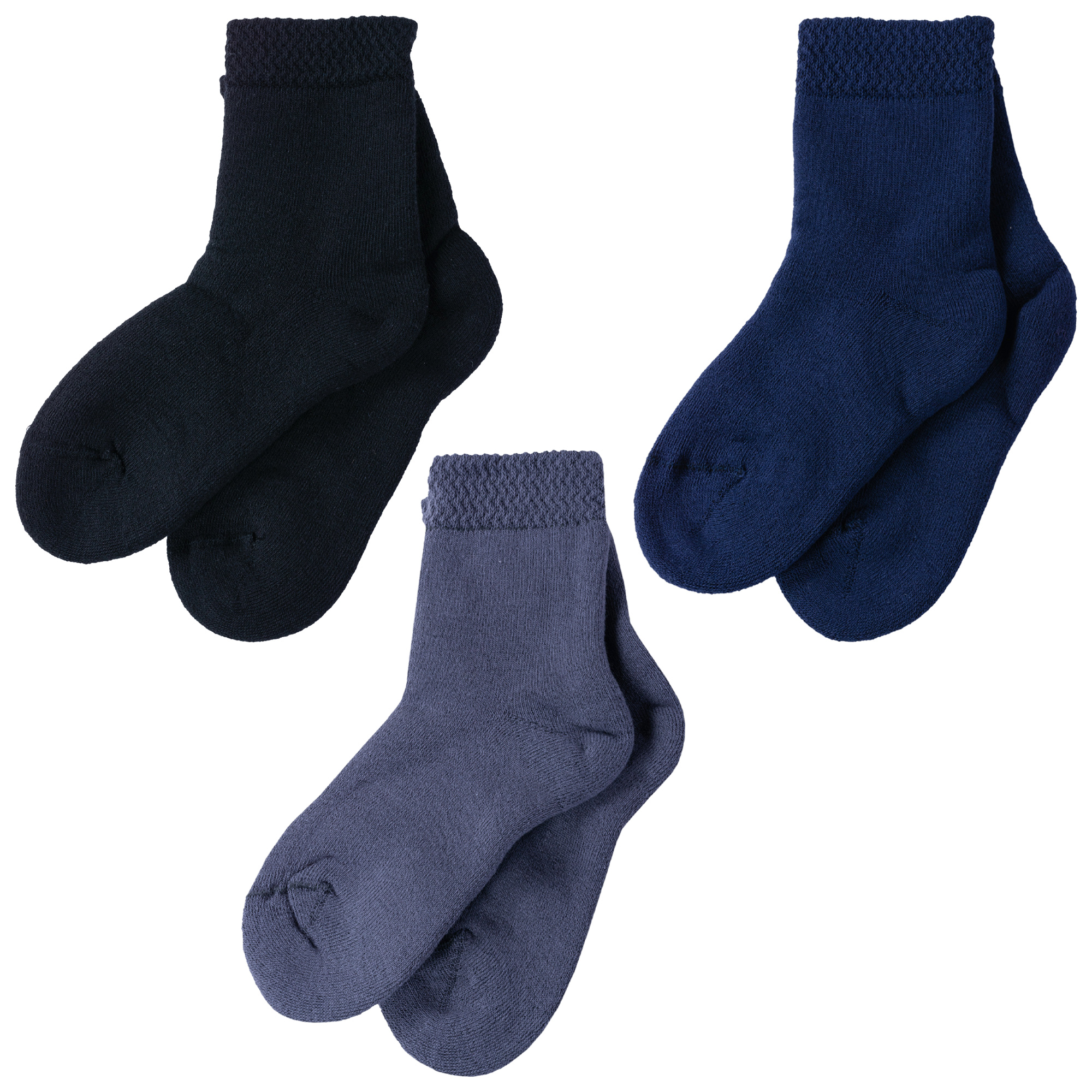 

Носки детские НАШЕ 3-232С5, микс 1, 18-20, Черный;синий;серый, 3-232С5