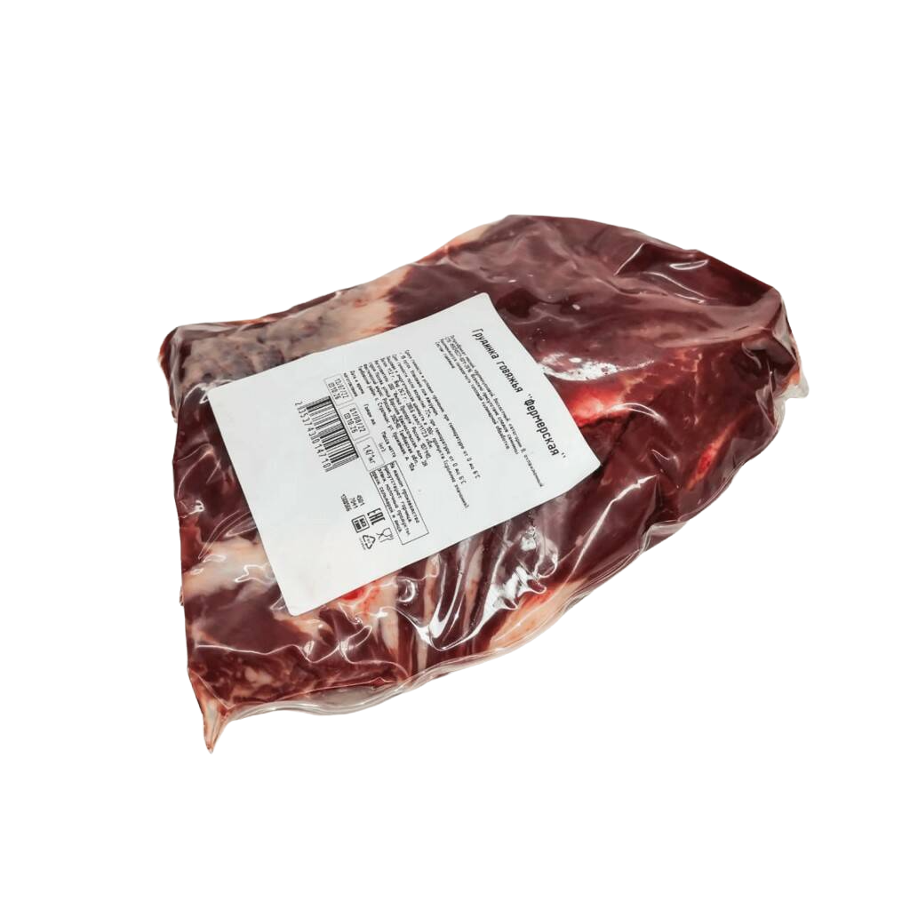 Грудинка говяжья «Каждый день» Фермерская (1,2-1,8 кг), 1 упаковка  1,5 кг