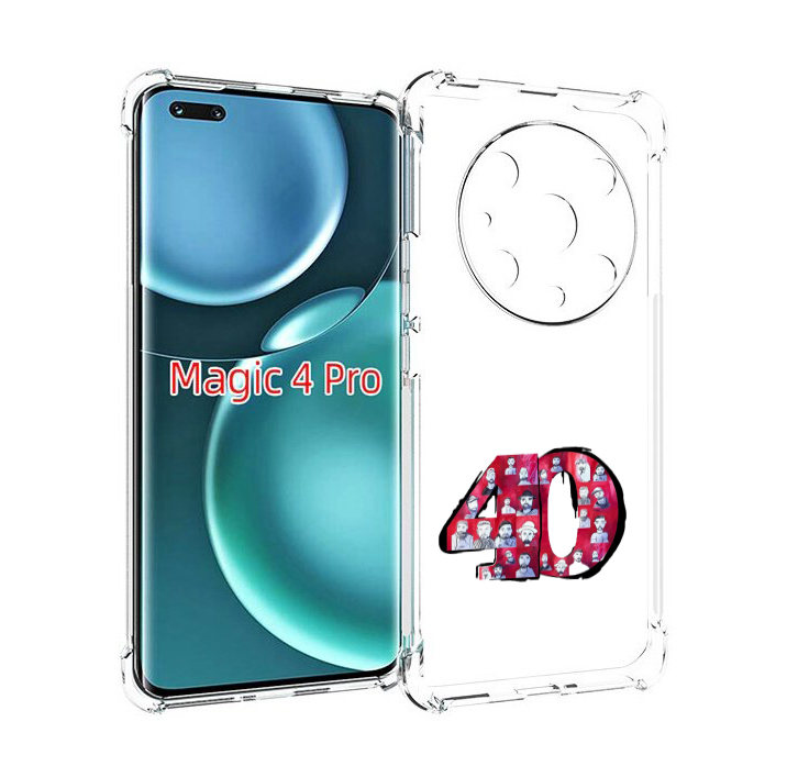 

Чехол MyPads Баста 40 для Honor Magic4 Pro, Прозрачный, Tocco