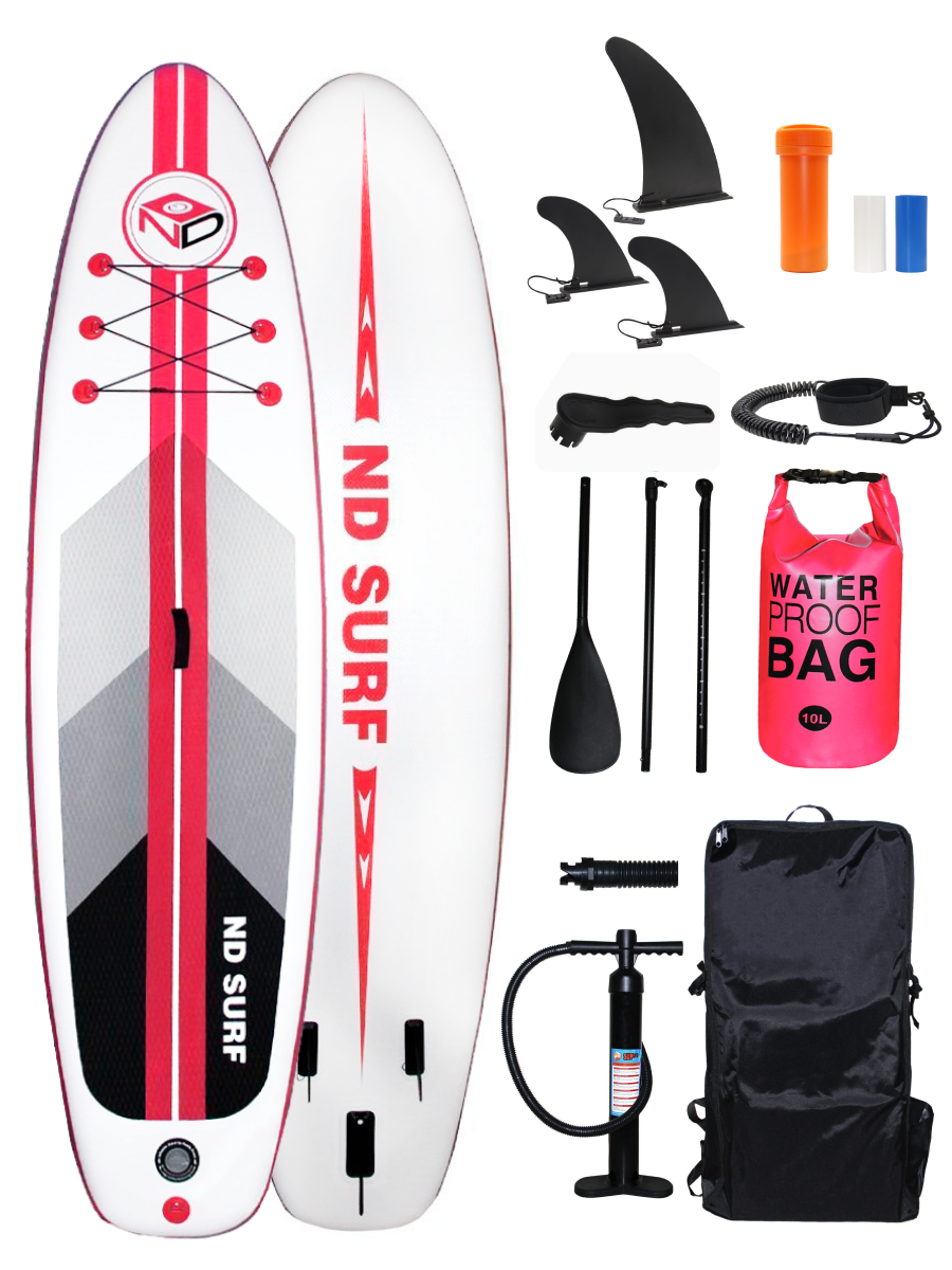 Сапборд Nice Device SURF 320x81x15 см красный