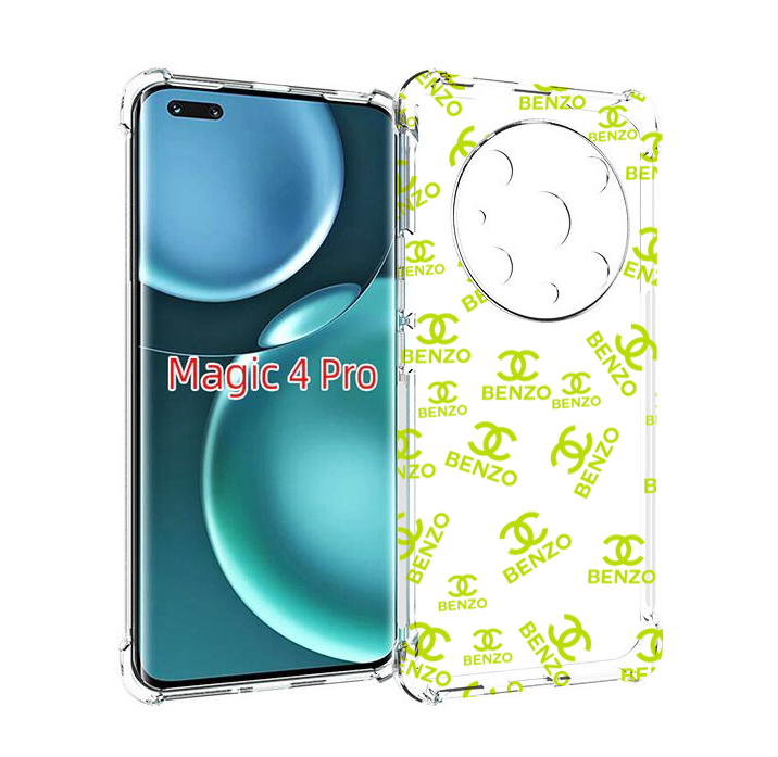 

Чехол MyPads Белый-Бензо для Honor Magic4 Pro, Прозрачный, Tocco