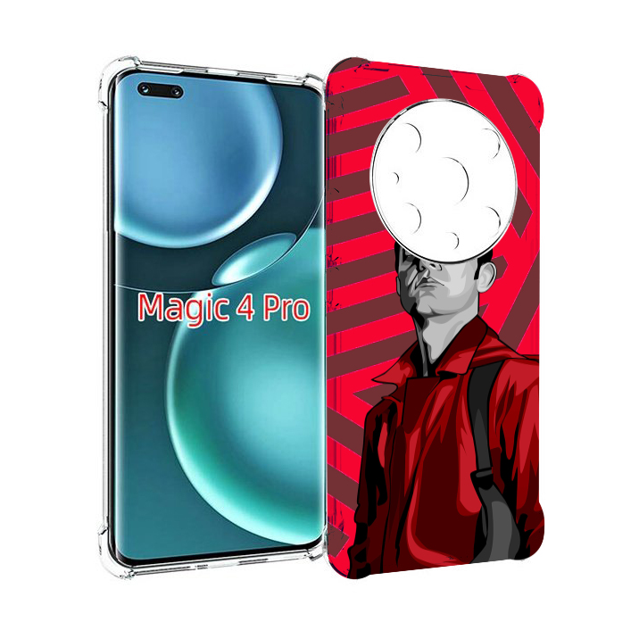 

Чехол MyPads Берлин-бумажный-дом для Honor Magic4 Pro, Прозрачный, Tocco