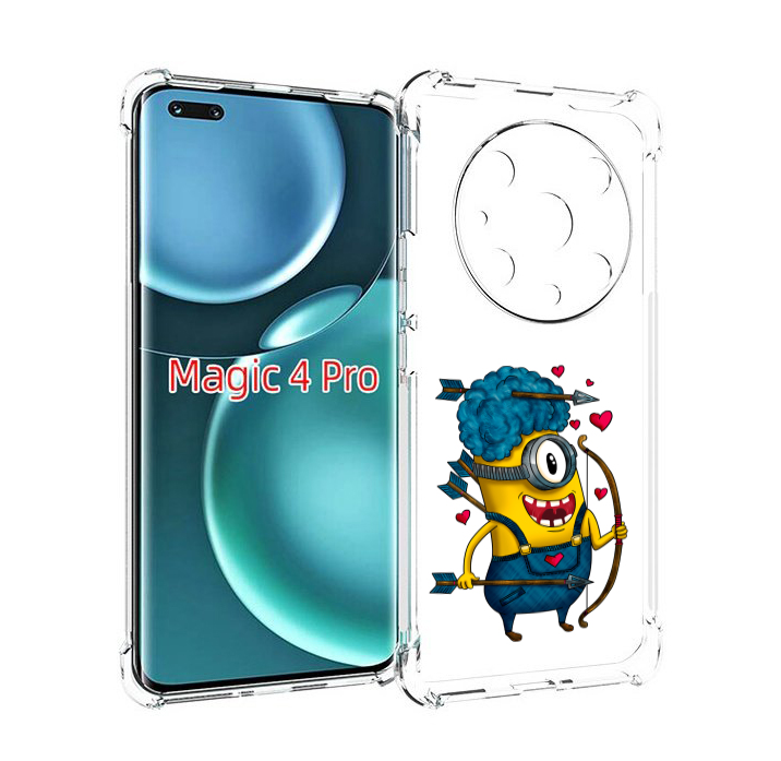 

Чехол MyPads Миньон купидон для Honor Magic4 Pro, Прозрачный, Tocco