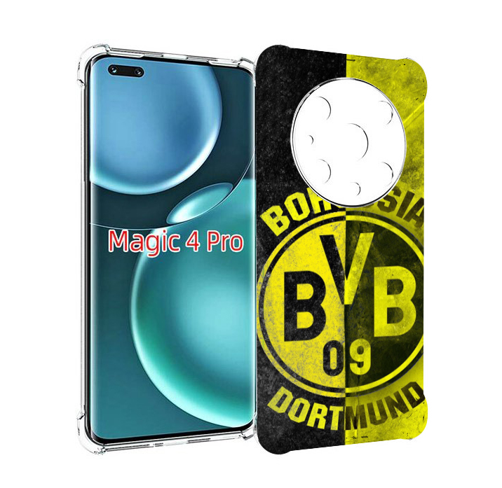 

Чехол MyPads Боруссия мужской для Honor Magic4 Pro, Прозрачный, Tocco