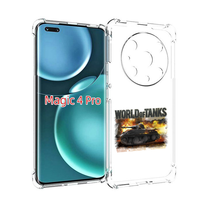 

Чехол MyPads Мир танков-2 для Honor Magic4 Pro, Прозрачный, Tocco