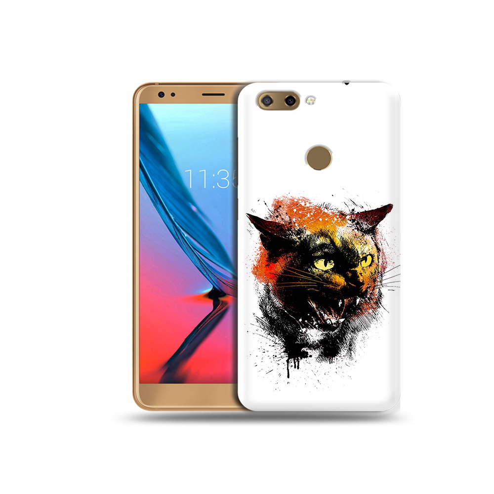

Чехол MyPads Tocco для ZTE Blade V9 сиамский кот (PT106427.464.598), Прозрачный, Tocco