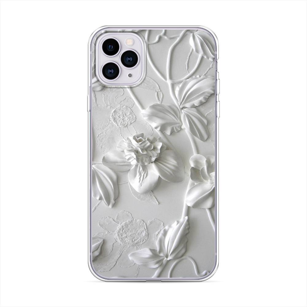 

Чехол Awog на Apple iPhone 11 Pro Max / Айфон 11 Pro Max "Гипсовые цветы", 12250-7