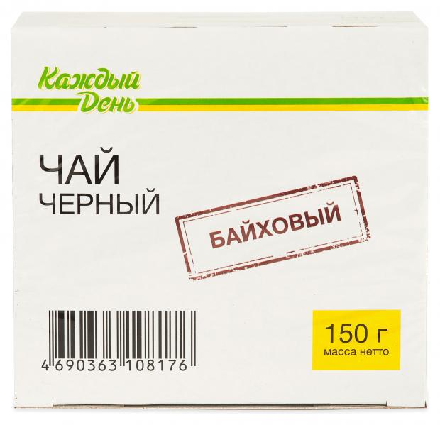 Чай черный Каждый День байховый 100x15 г 75₽