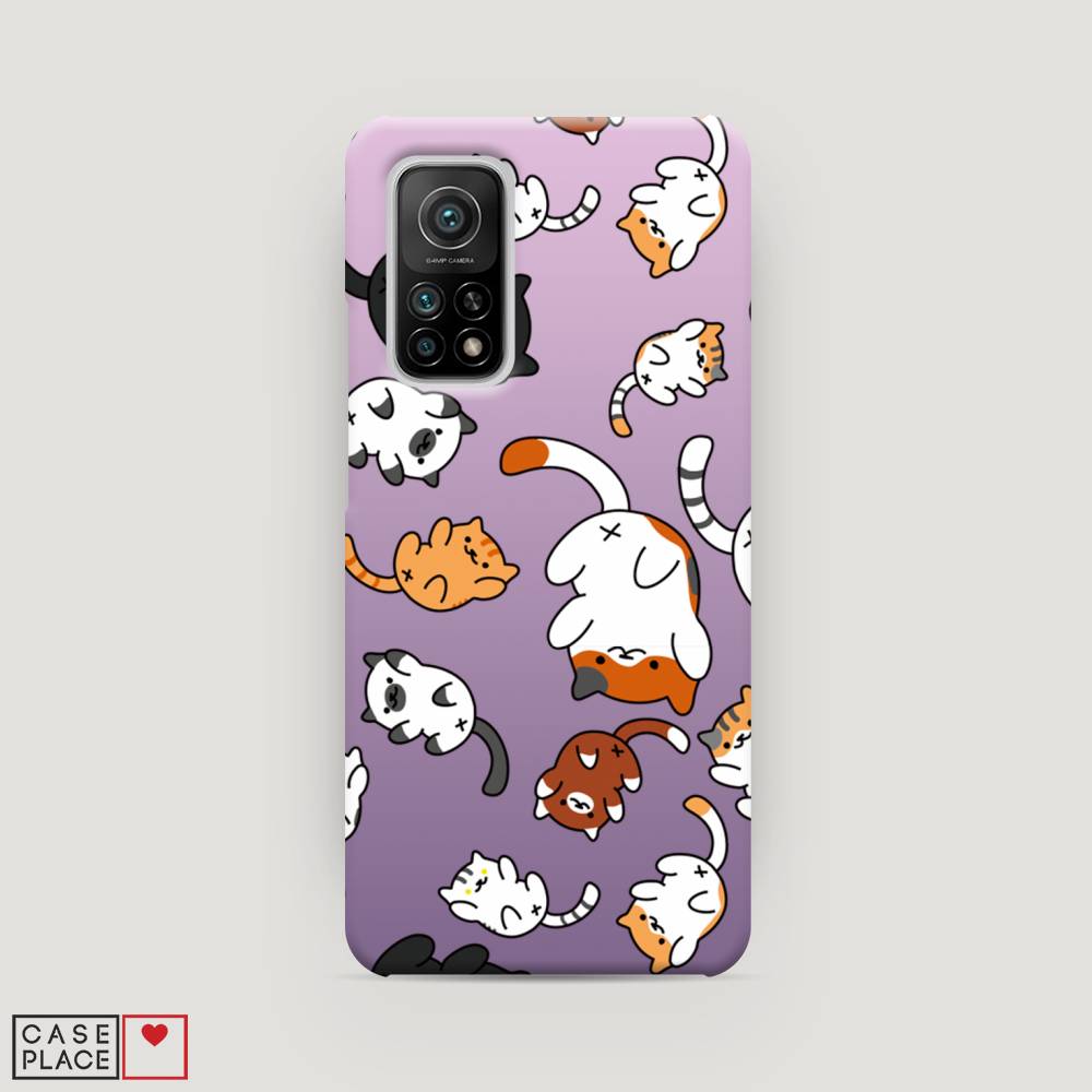 

Пластиковый чехол "Котопад" на Xiaomi Mi 10T, 39320-5