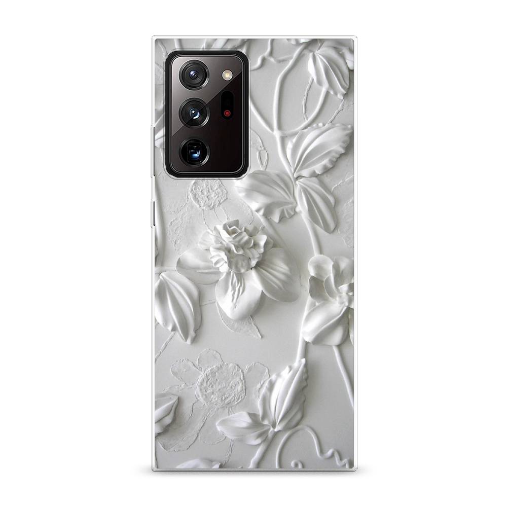 фото Чехол awog "гипсовые цветы" для samsung galaxy note 20 ultra