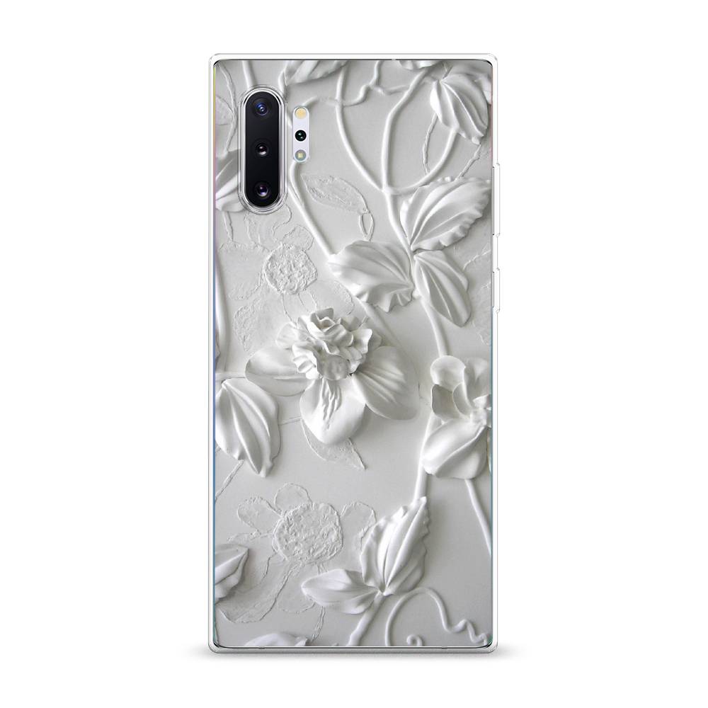 

Чехол Awog на Samsung Galaxy Note 10 + "Гипсовые цветы", 28550-7