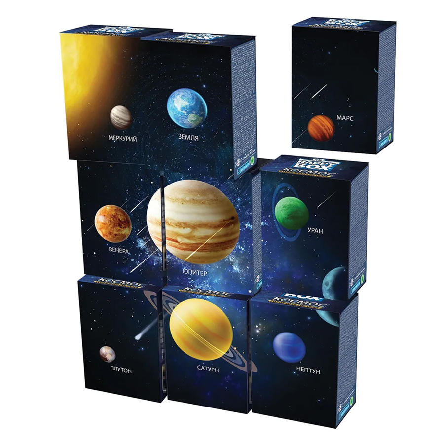 Драже Happy Box Космос Солнечная система с игрушкой 10 г в ассортименте