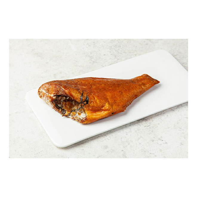 Окунь ВкусВилл горячего копчения без головы +-300 г