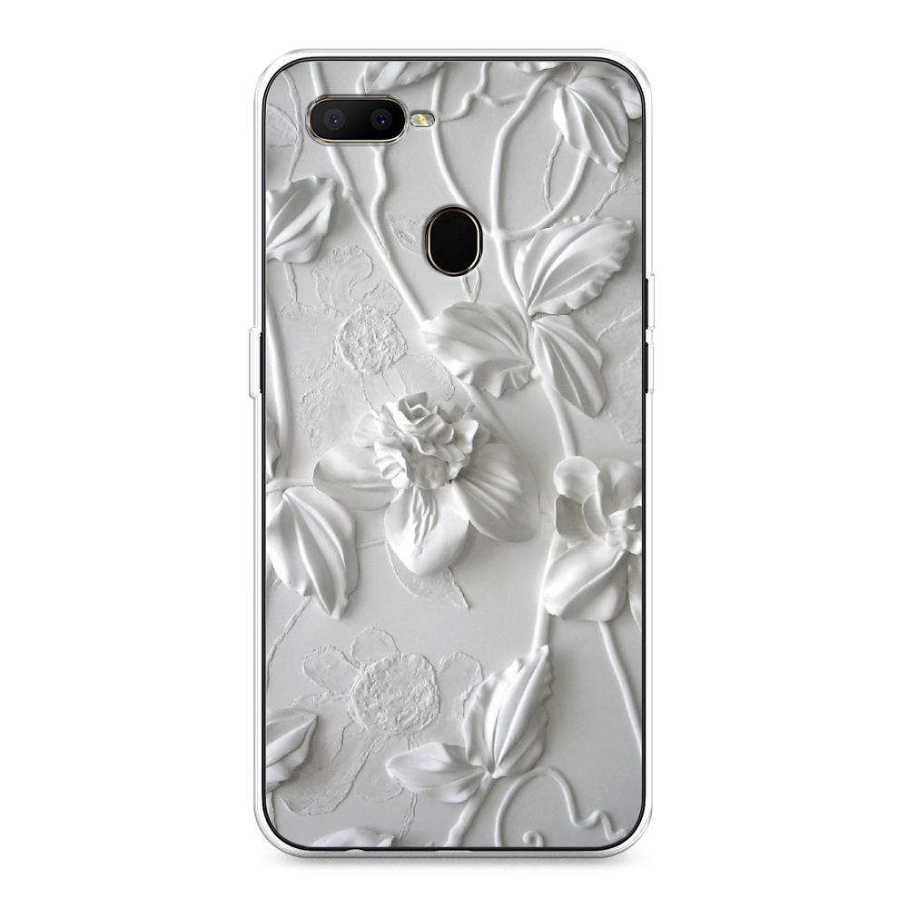 

Чехол Awog на Oppo A5s "Гипсовые цветы", 252350-7