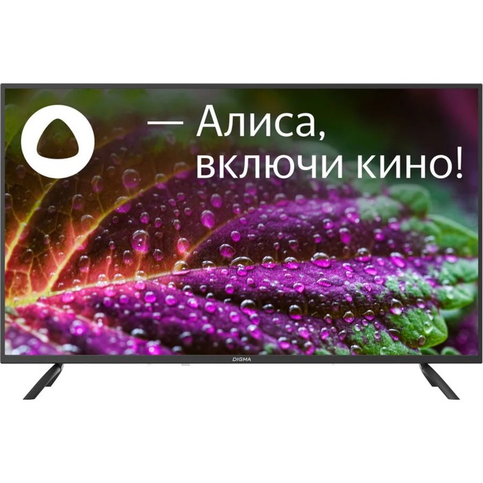 

Телевизор DIGMA DM-LED43SBB31, 43"(109 см), FHD, Черный, DM-LED43SBB31