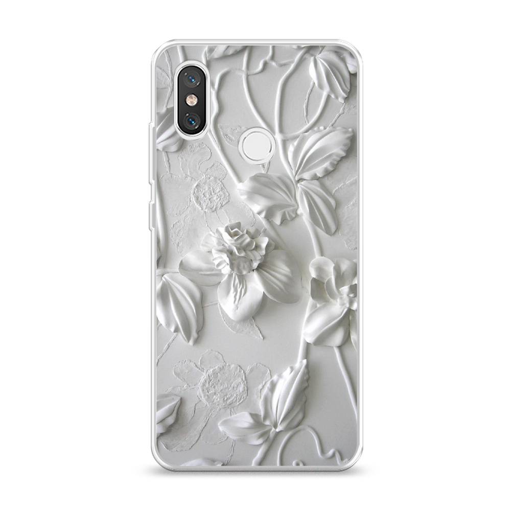 

Чехол Awog на Xiaomi Mi 8 "Гипсовые цветы", 33550-7