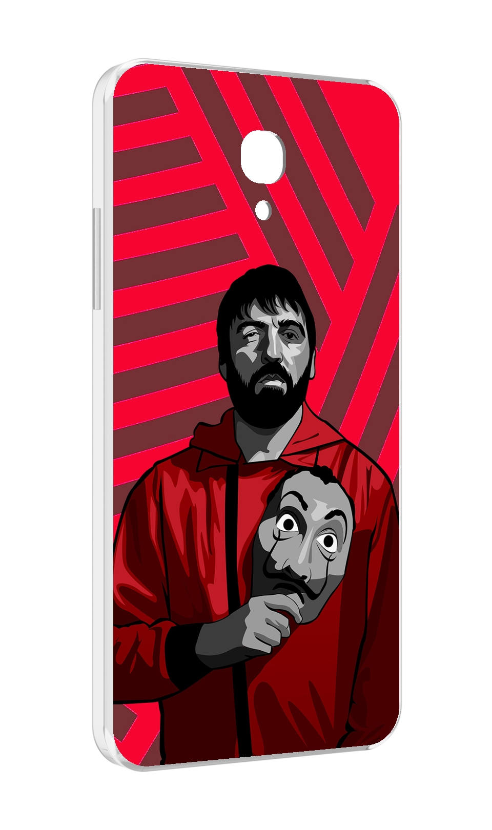 

Чехол MyPads Богата-Бумажный-дом для Lenovo Vibe P2 5.5 (P2a42), Прозрачный, Tocco