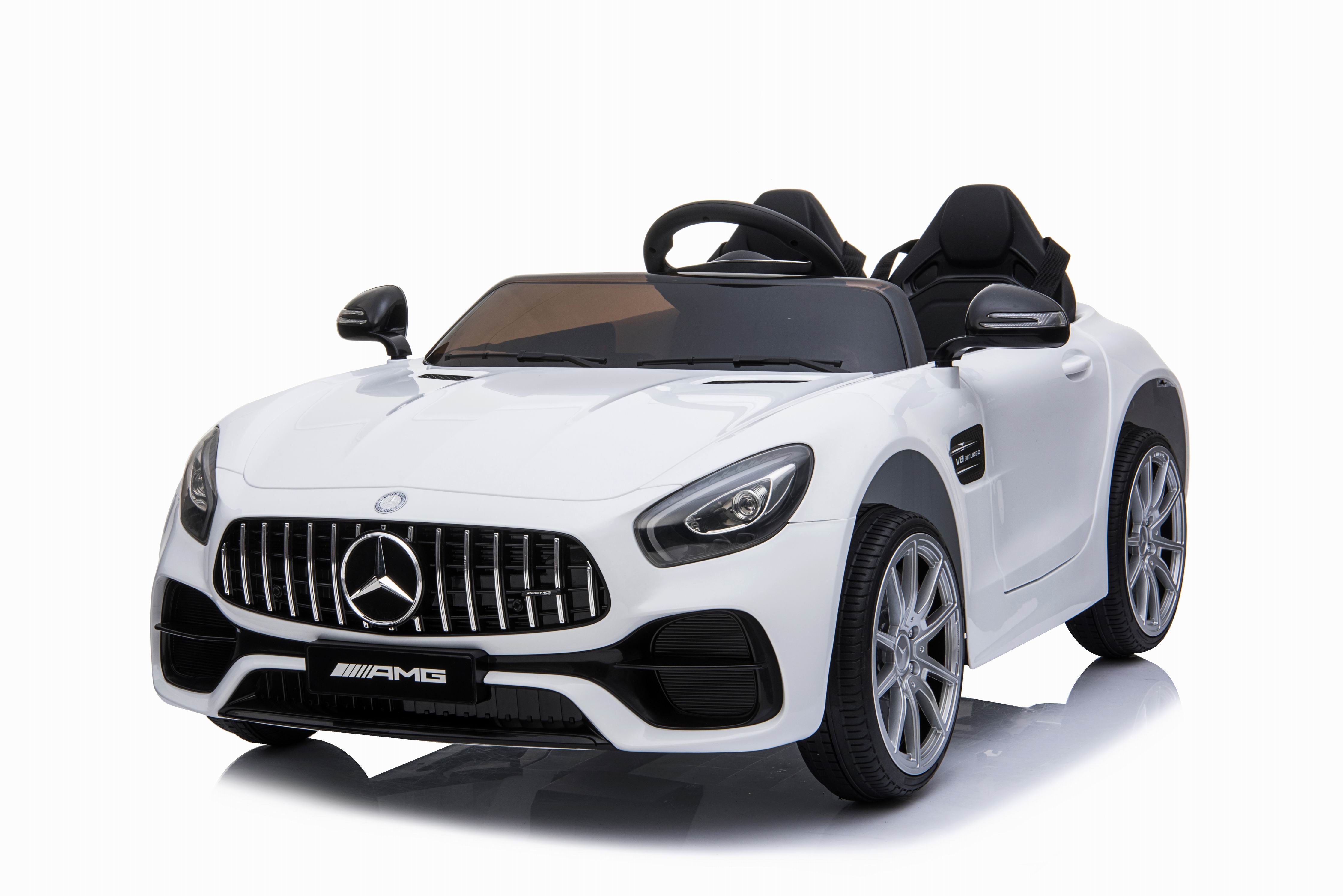 Детский электромобиль Mercedes-Benz GT Jiajia BDM0920-WHITE электромобиль bbh mercedes benz concept glc coupe 12v bbh 0008 white