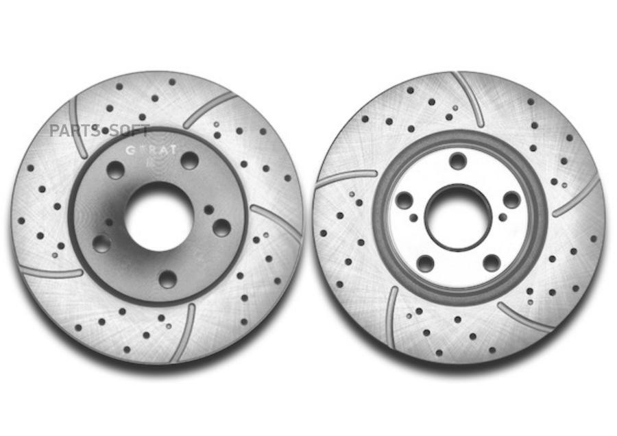 

Тормозной диск Gerat DSK-F052W (передний) Platinum 2шт., DSK-F052W