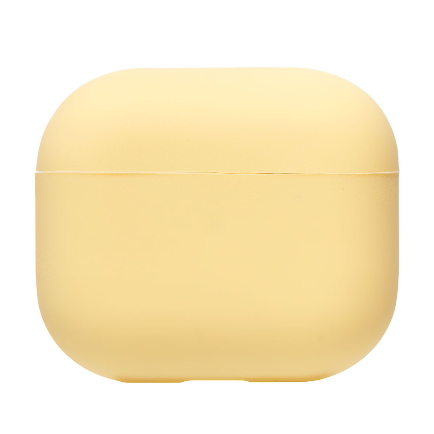 

Чехол силиконовый BaseMarket для Apple AirPods 3 (желтый)