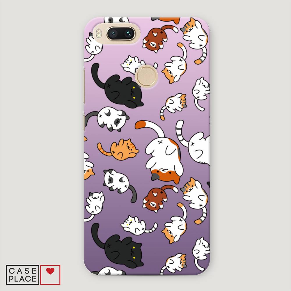 

Пластиковый чехол "Котопад" на Xiaomi Mi A1
