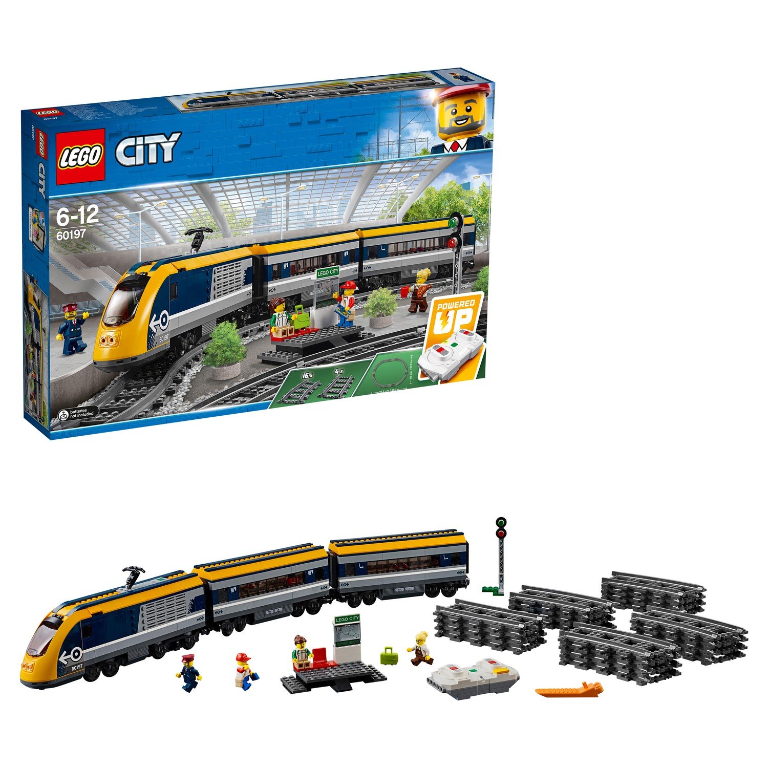 

Конструктор LEGO City Trains Пассажирский поезд 60197