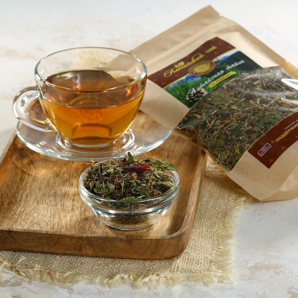 Чай Алтайский чай алтайская тайга травяной листовой 50 г