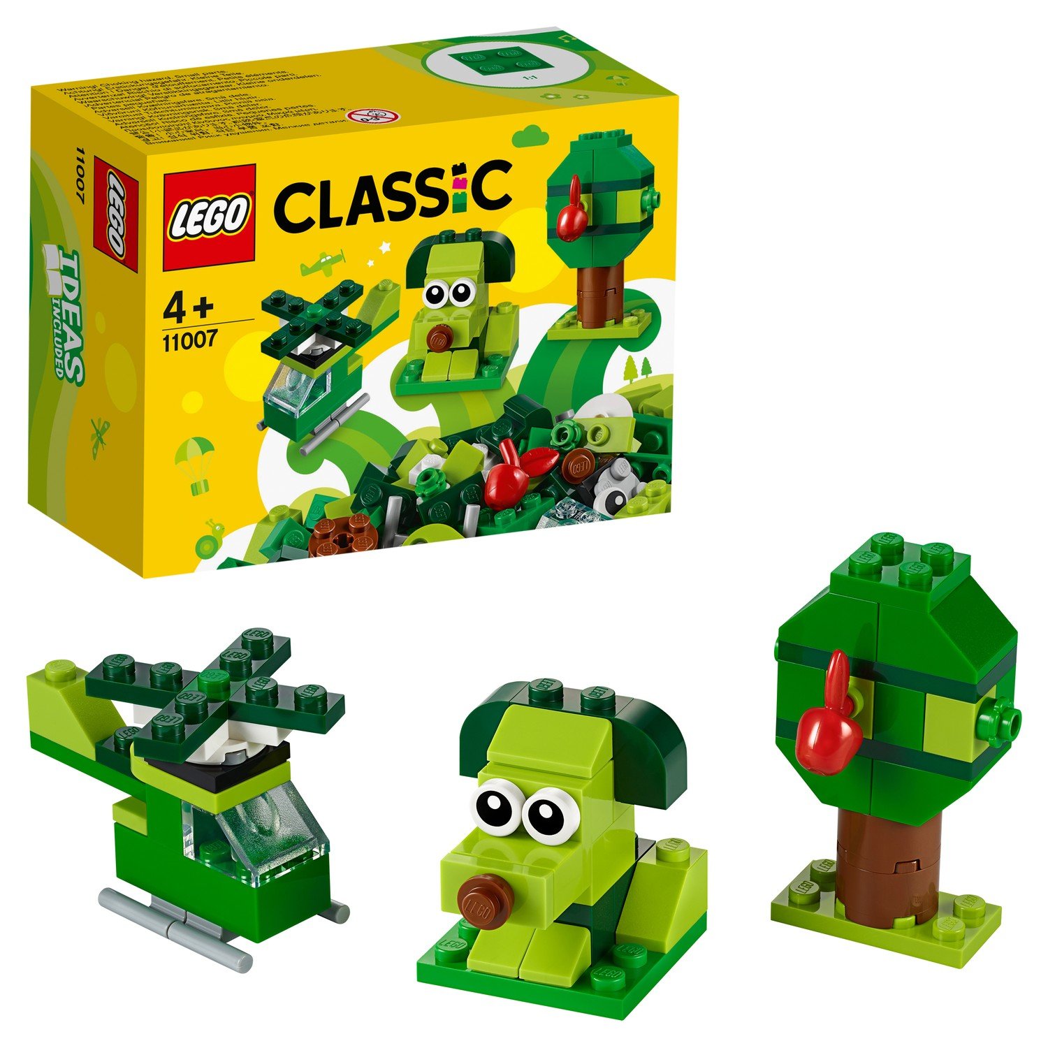 

Конструктор LEGO Classic Зеленый 11007