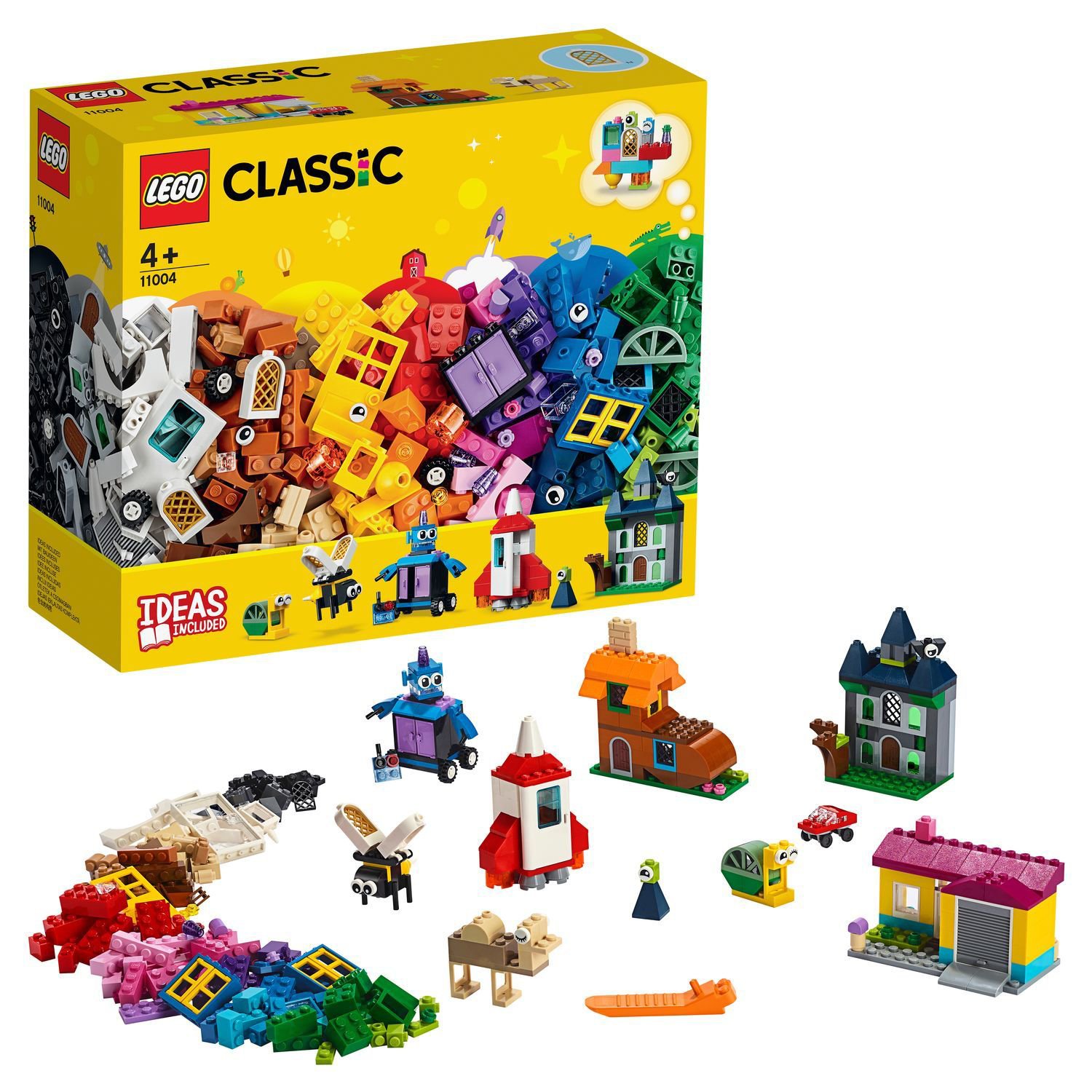 

Конструктор LEGO Classic Набор для творчества с окнами 11004