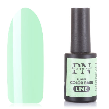 фото База для гель-лака patrisa nail rubber color lime 8 мл