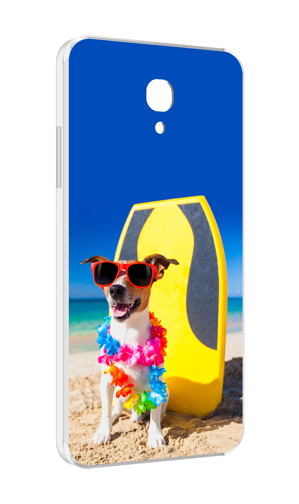 

Чехол MyPads Гавайская-собака для Lenovo Vibe P2 5.5 (P2a42), Прозрачный, Tocco