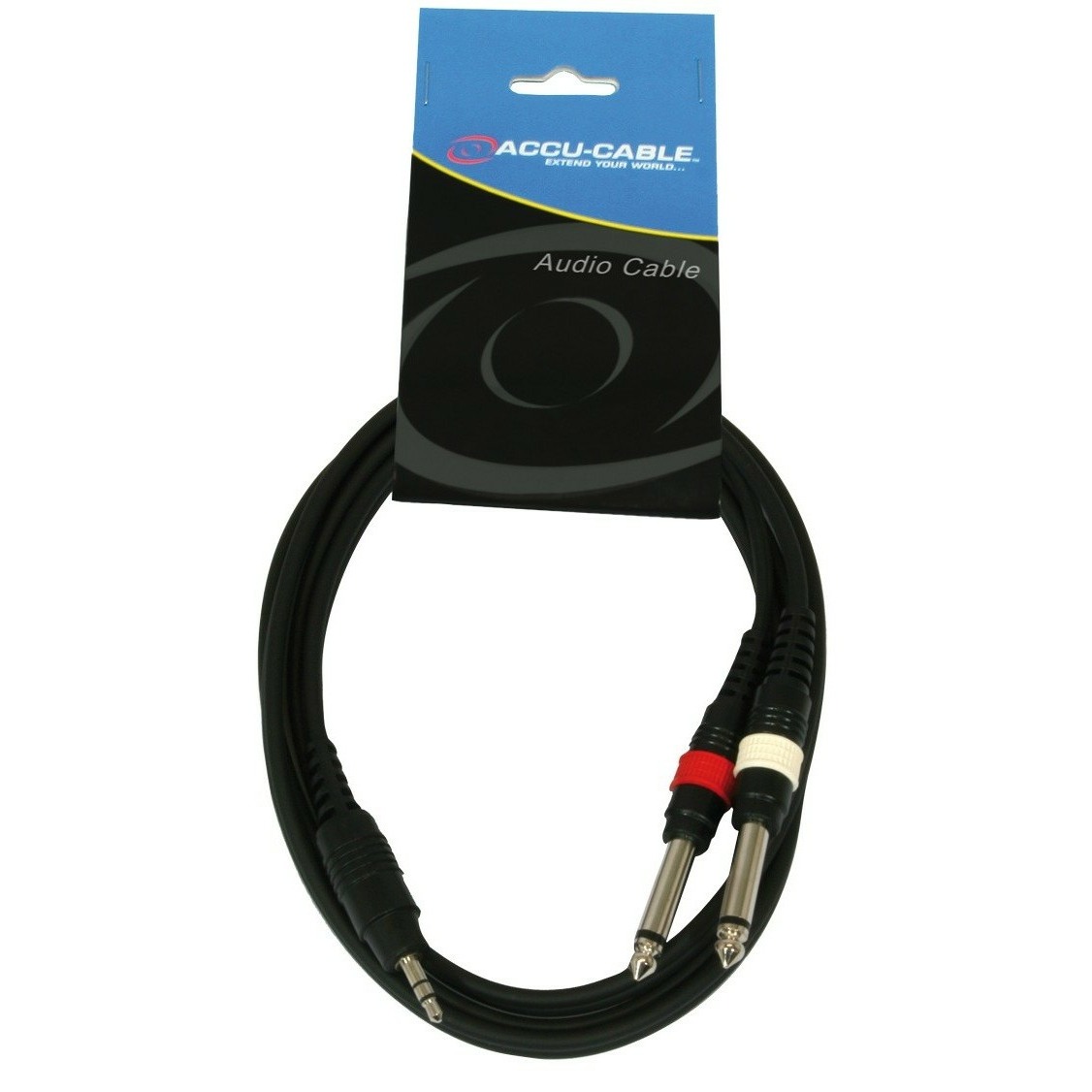 

Кабель аудио 1xMini Jack - 2xJack American DJ AC-J3S-2J6M/1,5 1.5m, AC-J3S-2J6M/1,5 1.5m