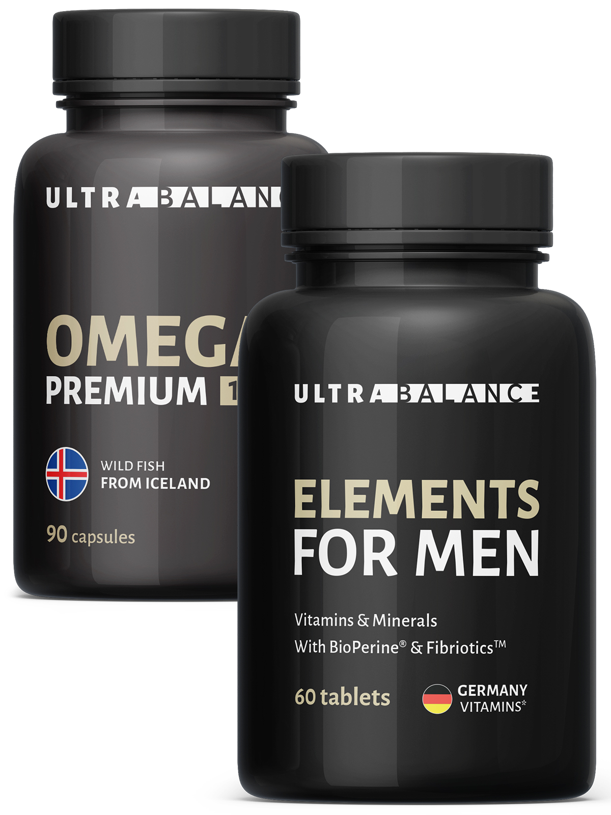 Витамины для мужчин UltraBalance + Омега 3 таблетки и капсулы 150 шт.